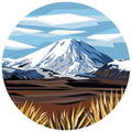 Ruapehu Decal 28cm