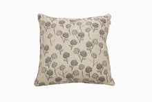 Load image into Gallery viewer, Artichoke Cushion Charcoal