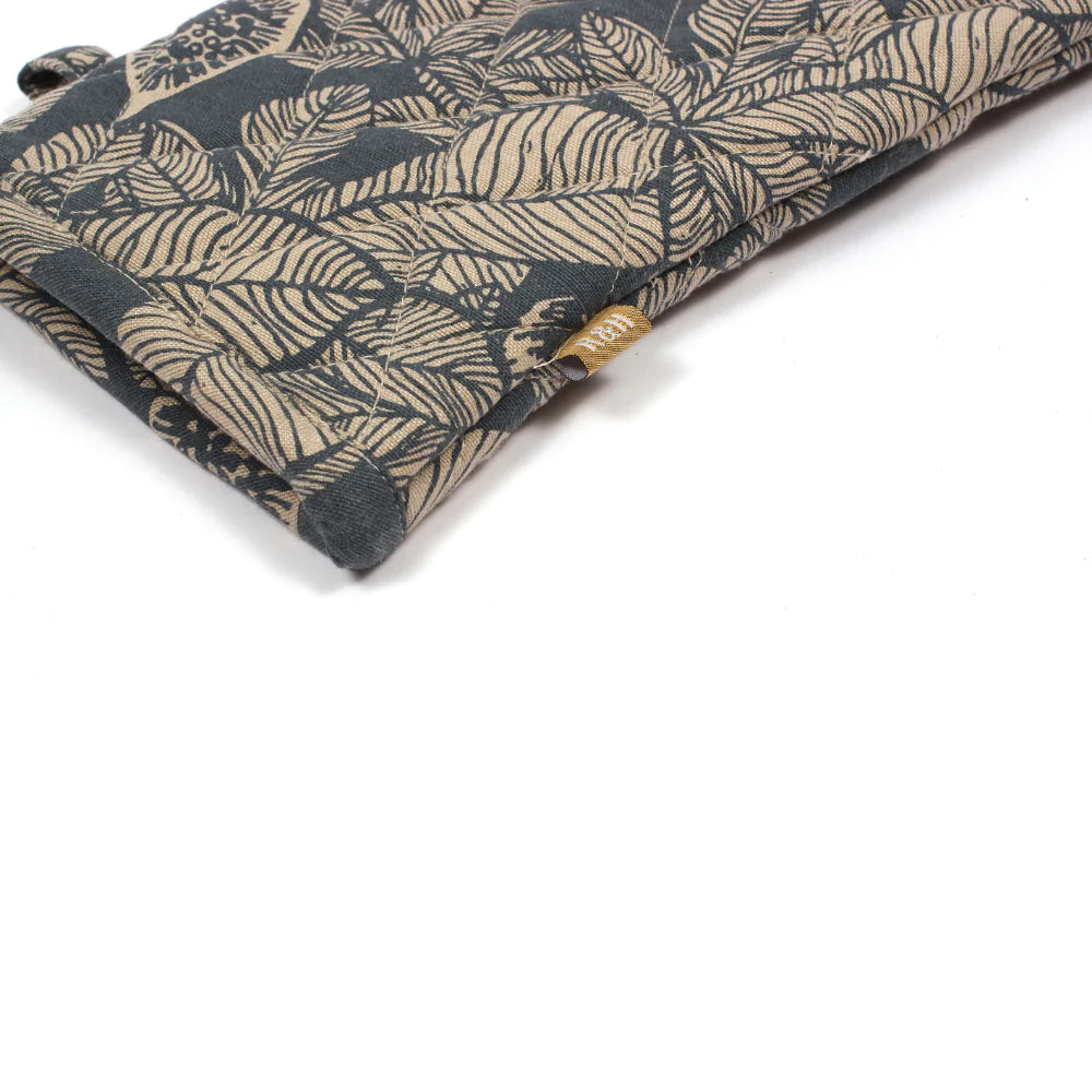 Fig Tree Oven Glove Dark Slate