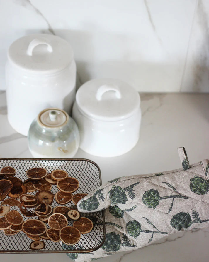 Artichoke Single Oven Glove Burnt Olive