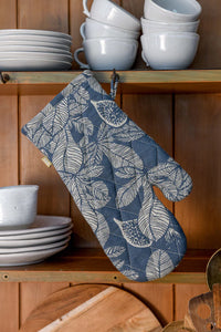 Fig Tree Oven Glove Dark Slate