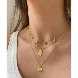 Gold Cape Necklace