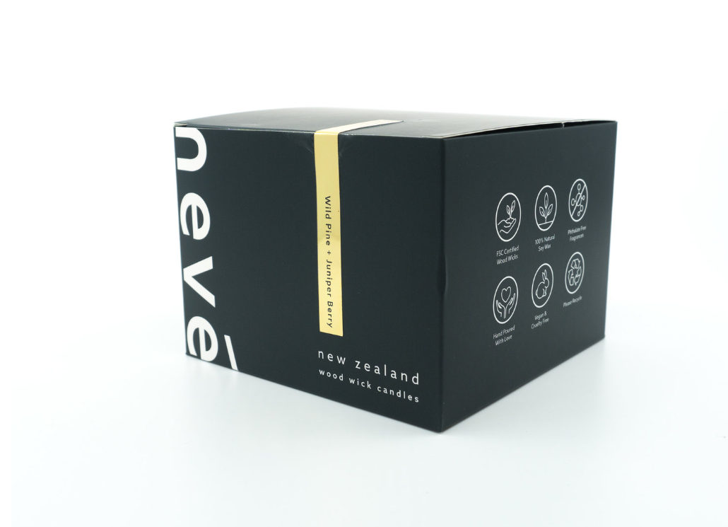 Wild Pine + Juniper Berry Woodwick Candle