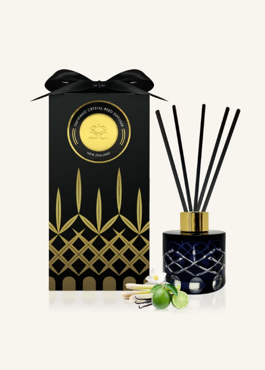 Persian Lime & Lemongrass Crystal Reed Diffuser - Odour Eliminator