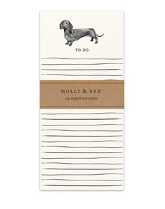 Sausage Dog Magnetic List Pad