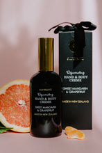 Load image into Gallery viewer, Sweet Mandarin Grapefruit Hand &amp; Body Cream 120ml