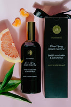 Load image into Gallery viewer, Sweet Mandarin &amp; Grapefruit Linen Spray Home Perfume