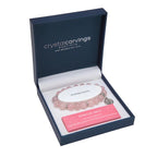 Tree of Life Charm Bracelet Rose Quartz