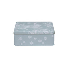 Load image into Gallery viewer, Thornback &amp; Peel Winter Rabbit Rectangle Tin