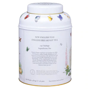 Beatrix Potter 240 English Breakfast Teabag Tin