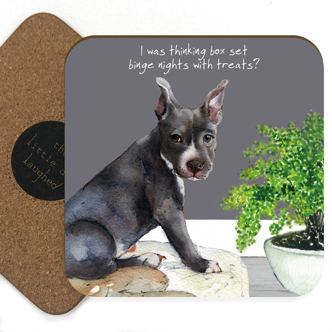 Assorted 'Little Dog Laughed' Drink Coasters