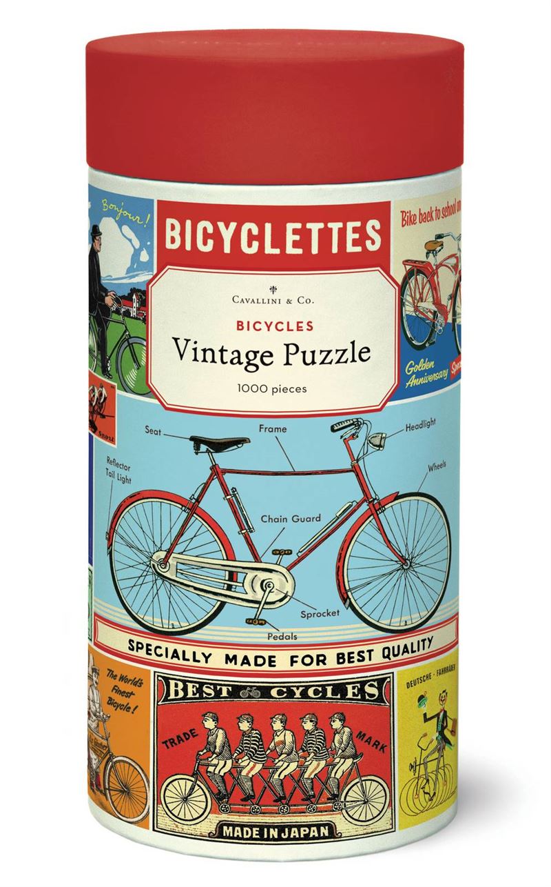 Bicycles 1000pc Vintage Puzzle