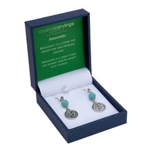 Load image into Gallery viewer, Tree of Life Earring Amazonite