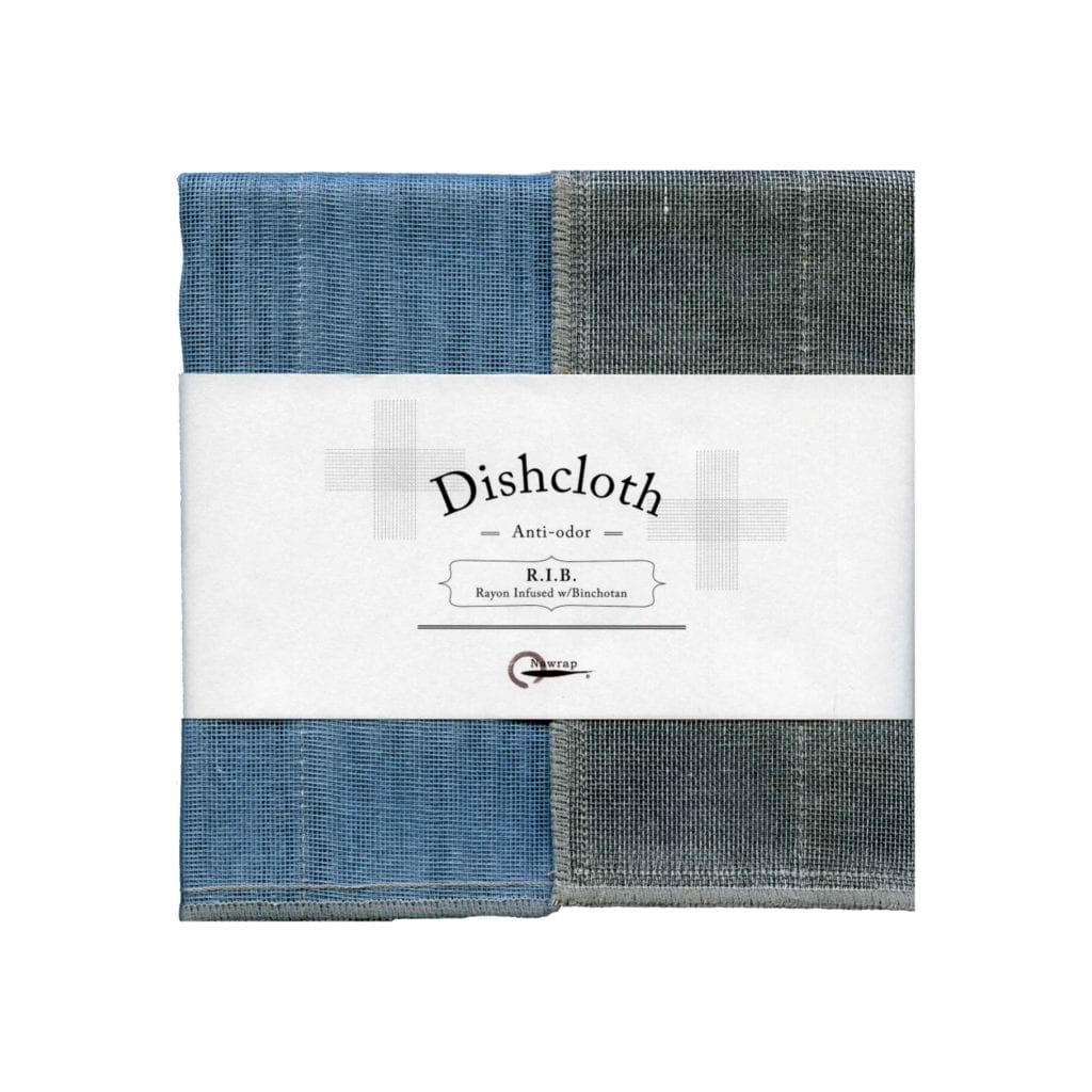Nawrap Rib Dishcloth Aqua