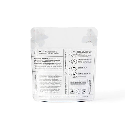 Bath Crush Charcoal Garden Detox 120g