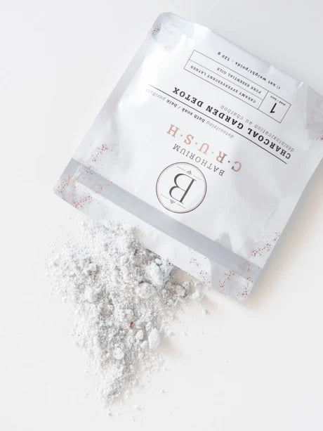 Bath Crush Charcoal Garden Detox 120g