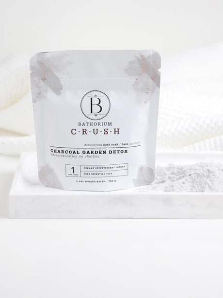 Bath Crush Charcoal Garden Detox 120g