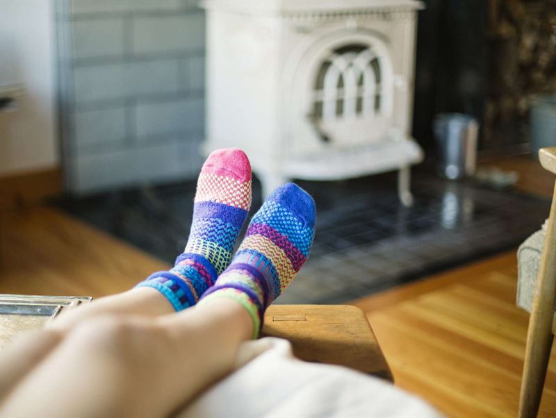 Bluebell Adult Crew Solmate Socks