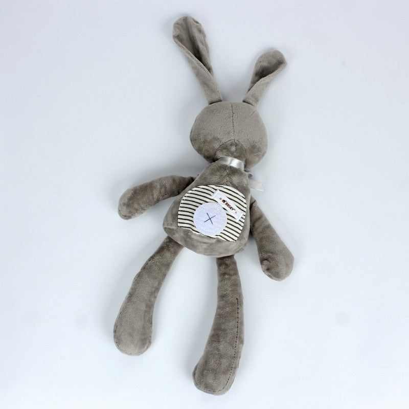 George Plush Long Legged Bunny Grey 40cm