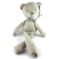 Sid Plush Long Legged Bear Grey 40cm