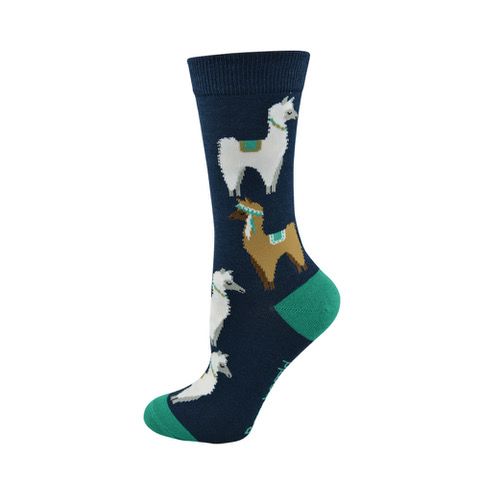 Llama Drama Bamboo Socks