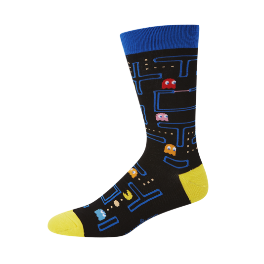 Pacman Gameboy Bamboo Socks