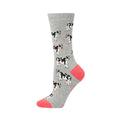Jezebel Cow Bamboo Sock