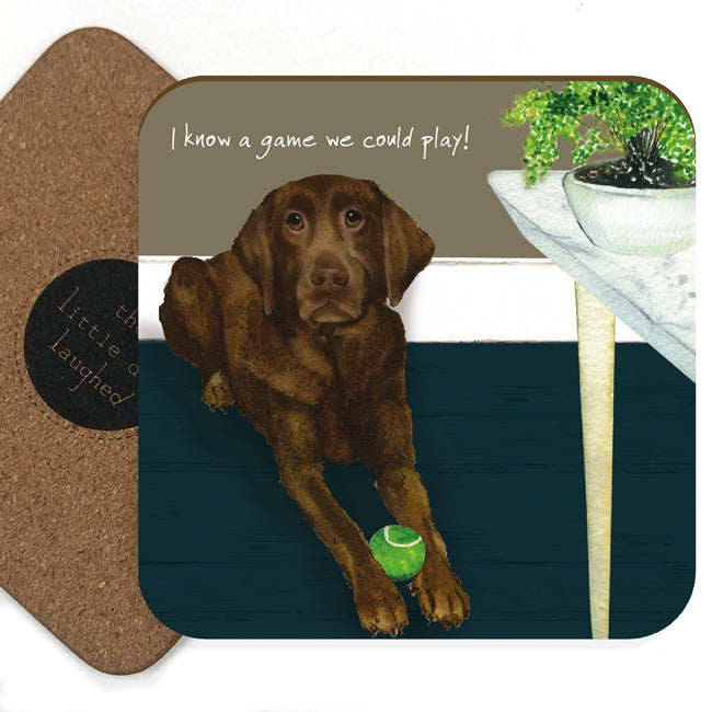 Assorted 'Little Dog Laughed' Drink Coasters
