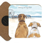 Assorted 'Little Dog Laughed' Drink Coasters