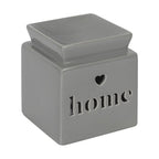 Grey Home Cut Out Oil/Wax Burner