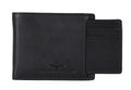 Sidka Leather Wallet with Card Serena Black
