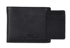 Sidka Leather Wallet with Card Serena Black