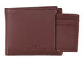 Sidka Leather Wallet w/Card Holder - Serena Brown