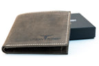 Logan Leather Wallet - Taupe