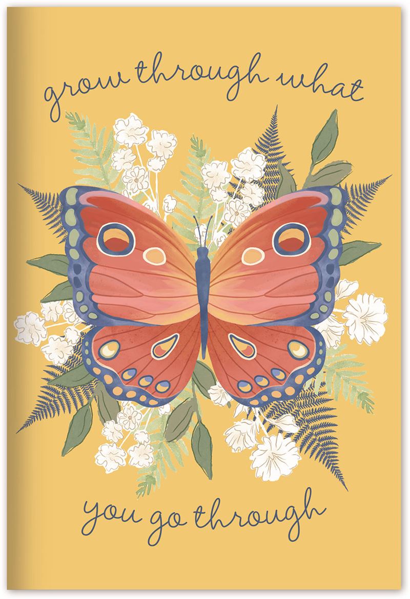 Blue Botanicals Recycled Journals Set of 3