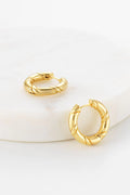 Alannah Gold Hoop