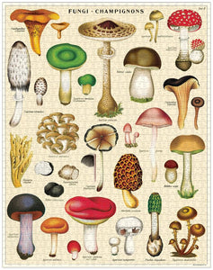 Mushroom 1000p Vintage Puzzle