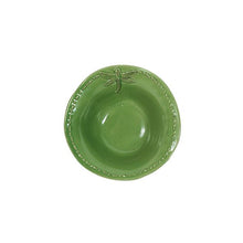 Load image into Gallery viewer, Dragonfly Stoneware Green Salt Bowl