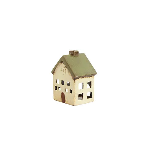 Villa Tea Light Olive Green (YA0039)