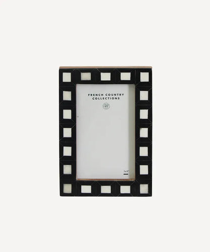 Black & White Squares Frame 3x5
