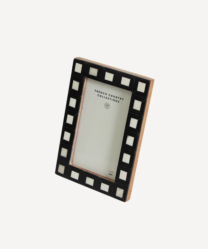 Black & White Squares Frame 3x5