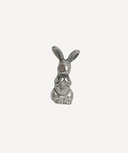 Sitting Rabbit Silver Assorted Sizes