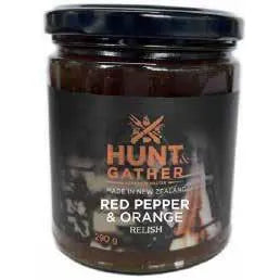 Hunt & Gather Relish Spicy Red Pepper & Orange