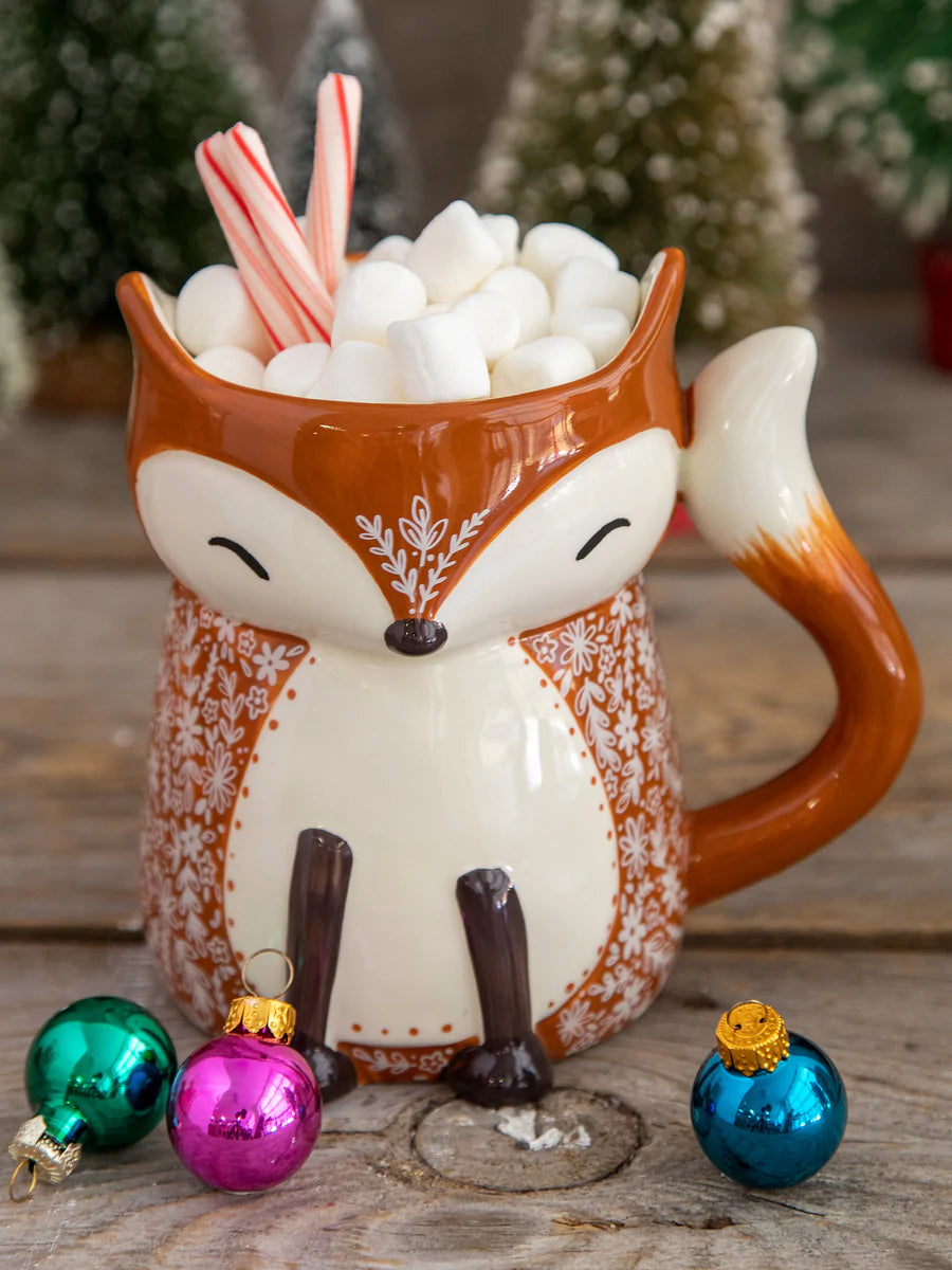 Cozy Fox Folk Mug