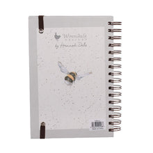 Load image into Gallery viewer, Wrendale Spiral Notebook Bumblebee