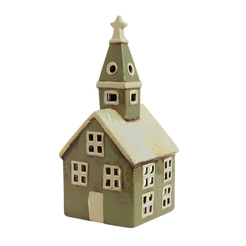 Alsace Tea Light Olive Green (YA0041)