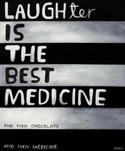 Laughter Is The Best Medecine by Tony Cribb – Artist Series