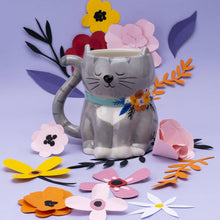 Load image into Gallery viewer, Kitten Print Snack Mug