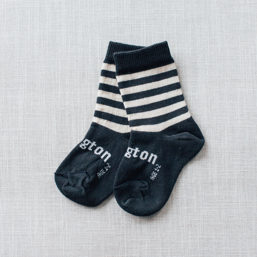 Lamington Baby Merino Wool Crew Socks Slate