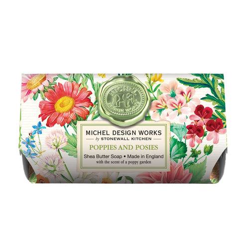 Poppies & Posies Large Soap Bar